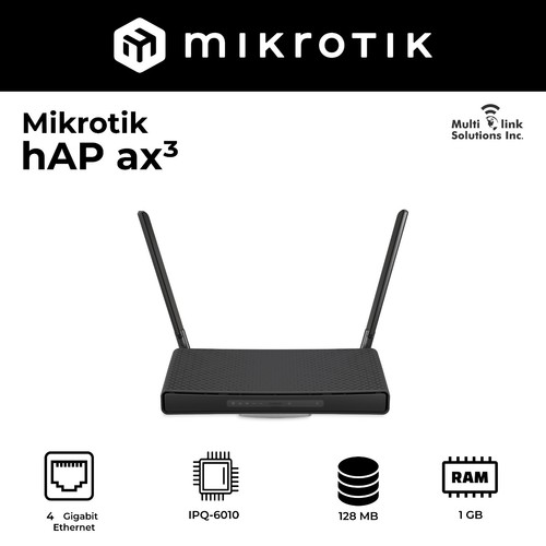 Mikrotik hap ax3 version - us,